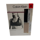 Calvin Klein 2x Women's Unlined Bralette SIZE - Medium