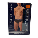 Nautica 3x Men's Briefs SIZE - XXL