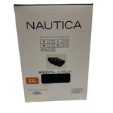Nautica 3x Men's Briefs SIZE - XXL