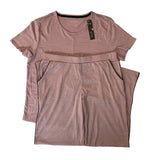 Carole Hochman Women's Midnight 2 Piece Pyjama Set SIZE - Medium