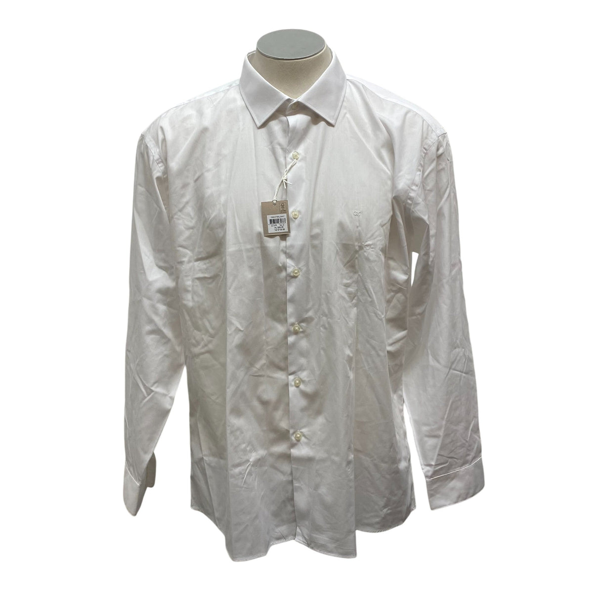 Calvin Klein Men's Slim Fit Steel+ Dress Shirt SIZE - 46