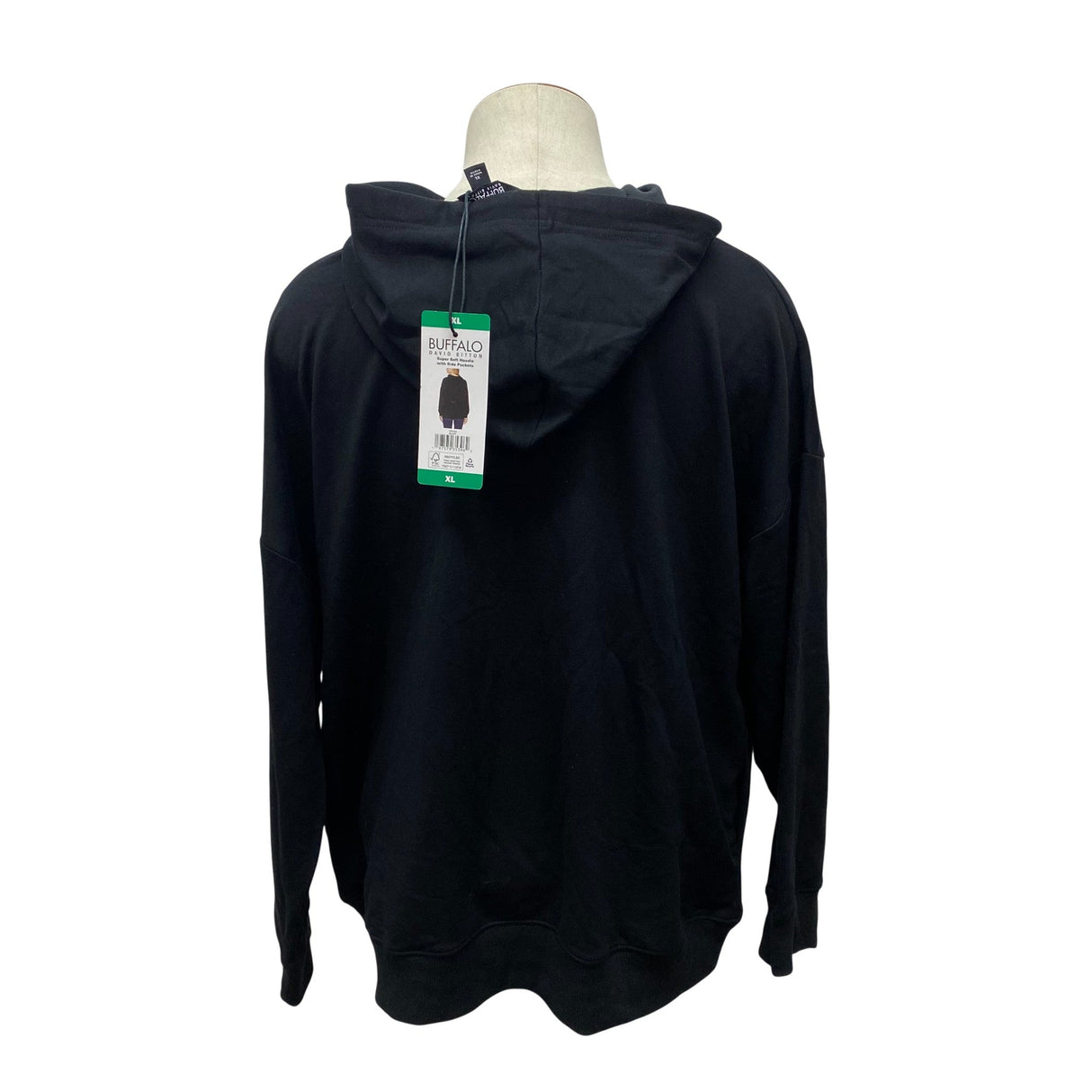 Buffalo Women's Super Soft Hoodie With Side Pockets SIZE - Extra Large