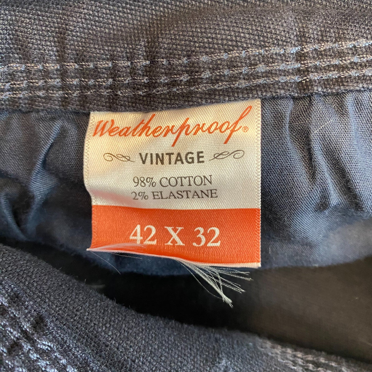 Weatherproof Men's Original Fit Vintage Pants SIZE - 42