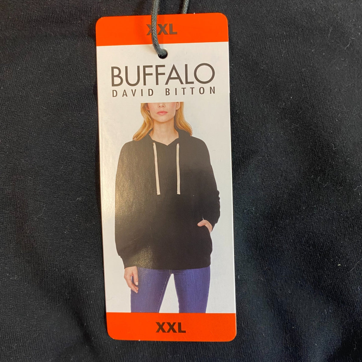 Buffalo Women's Super Soft Hoodie With Side Pockets SIZE - XXL