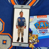 Nickelodeon Boys Paw Patrol College Jacket SIZE - 3