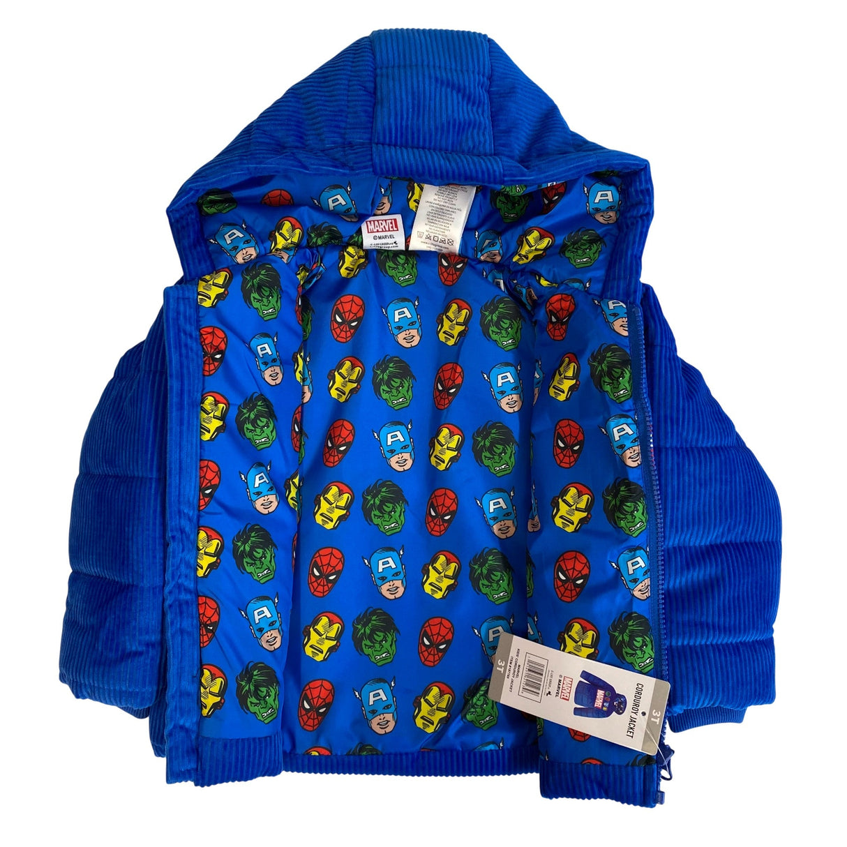 Marvel Kids Corduroy Jacket SIZE - 3