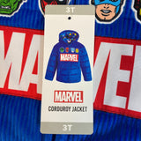 Marvel Kids Corduroy Jacket SIZE - 3