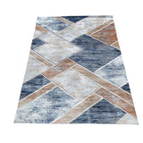 Gertmenian Locksley Area Rug - Frann Blue