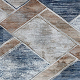 Gertmenian Locksley Area Rug - Frann Blue