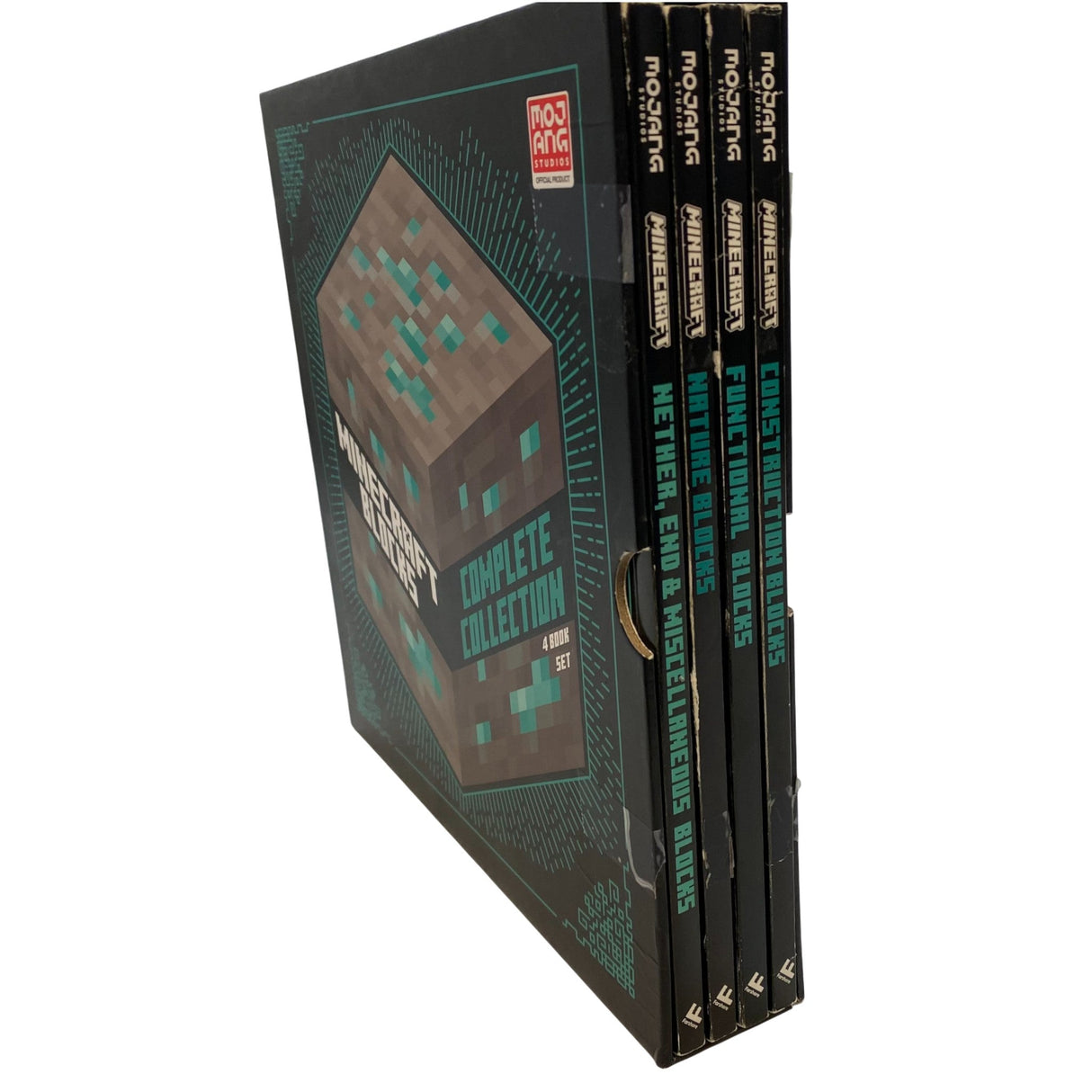 Mojang Minecraft Blocks 4 Book Set