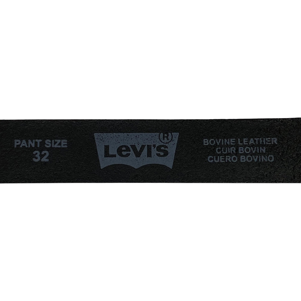 Levi's Men's Casual Black Leather Belt SIZE - 32