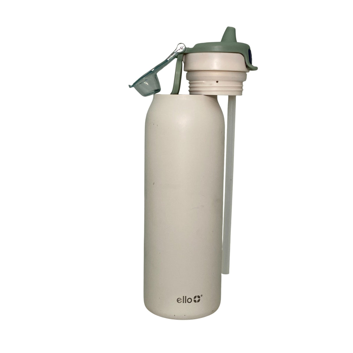 Ello Pop And Fill Water Bottle 946 ml - Cream