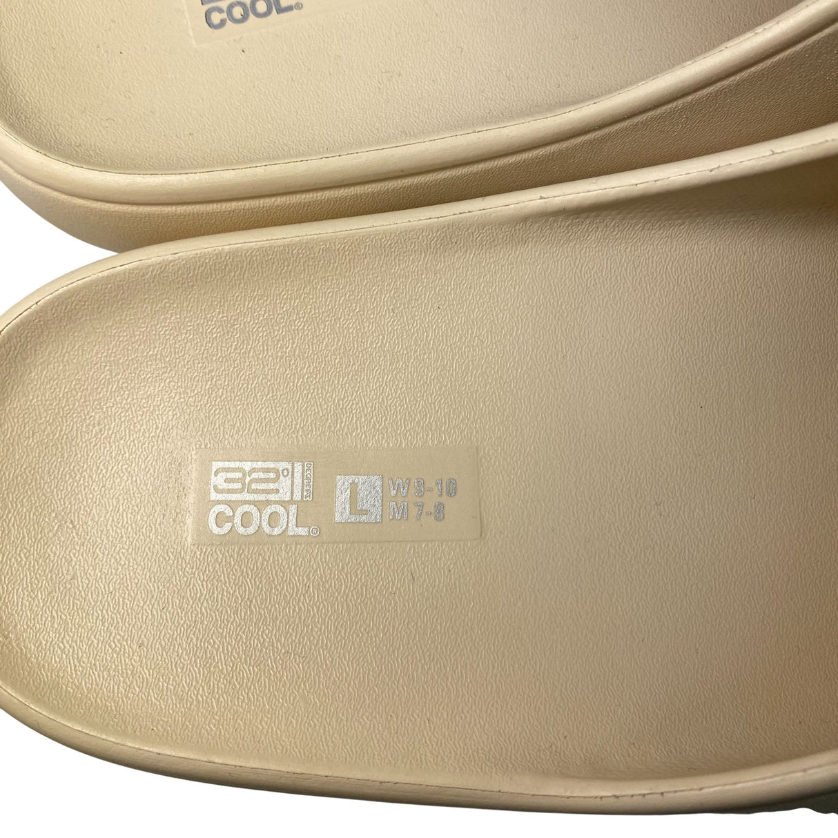 32 Degrees Cloud Pool Slides - Cream SIZE - Large