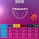 Puma Girl's 8 Pack Bikini Briefs SIZE - Medium