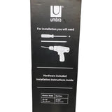 Umbra Ball End Curtain Rod 2 Pack - Black - 76 - 213 cm
