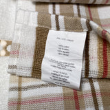 Town & Country 4x Christmas Kitchen Towels - Tan Check