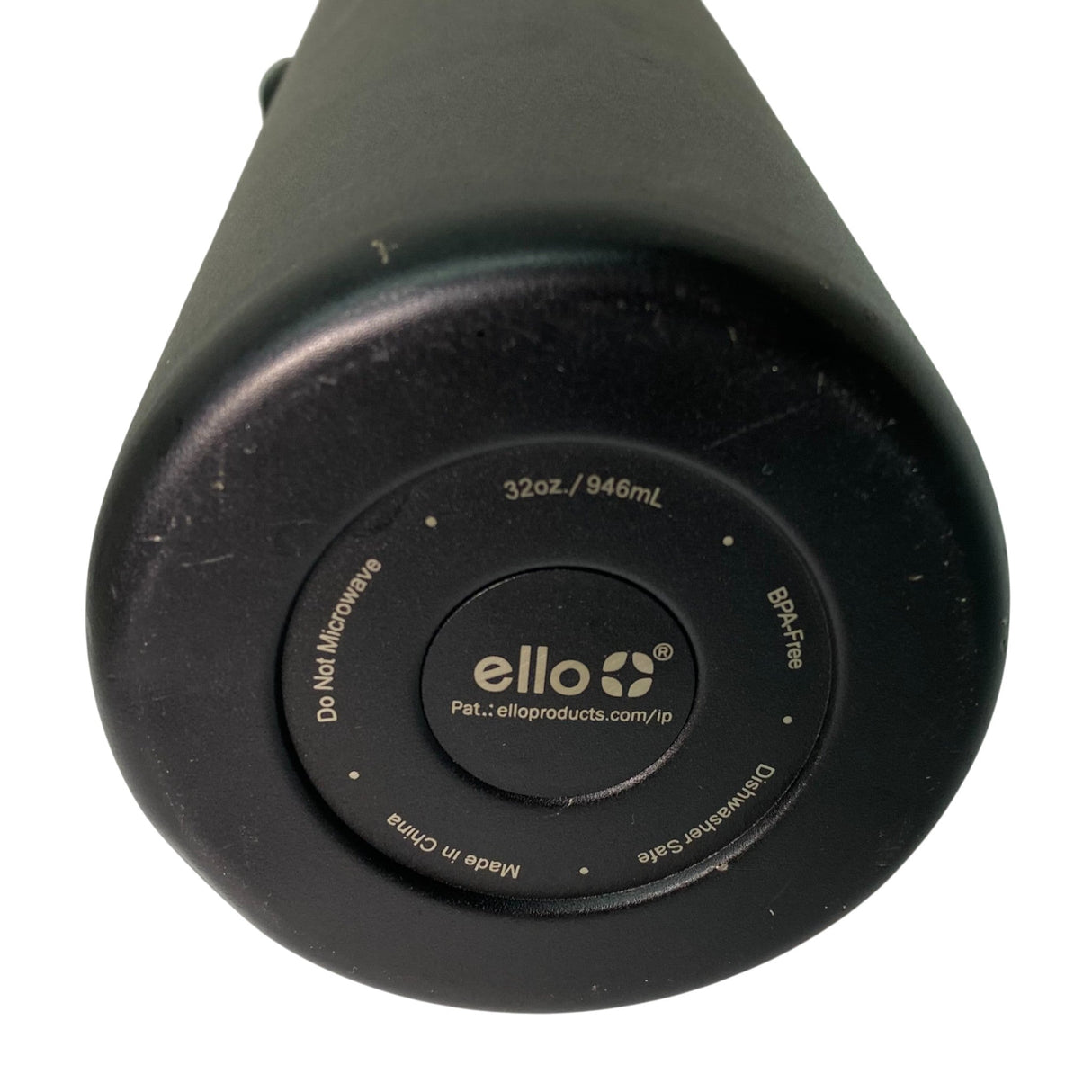 Ello Pop And Fill Water Bottle 946 ml - Black