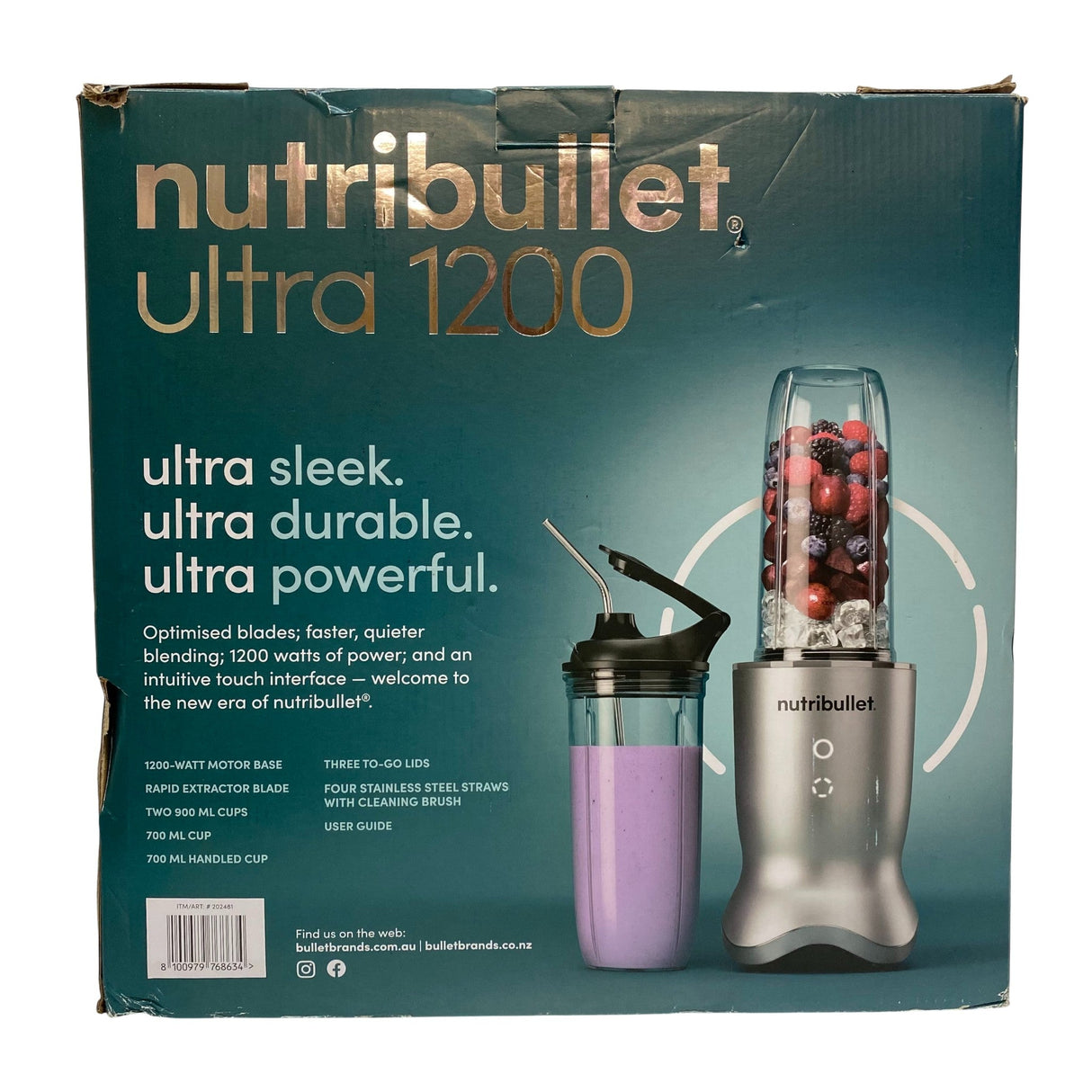 Nutribullet Ultra 1200 Starter Pack