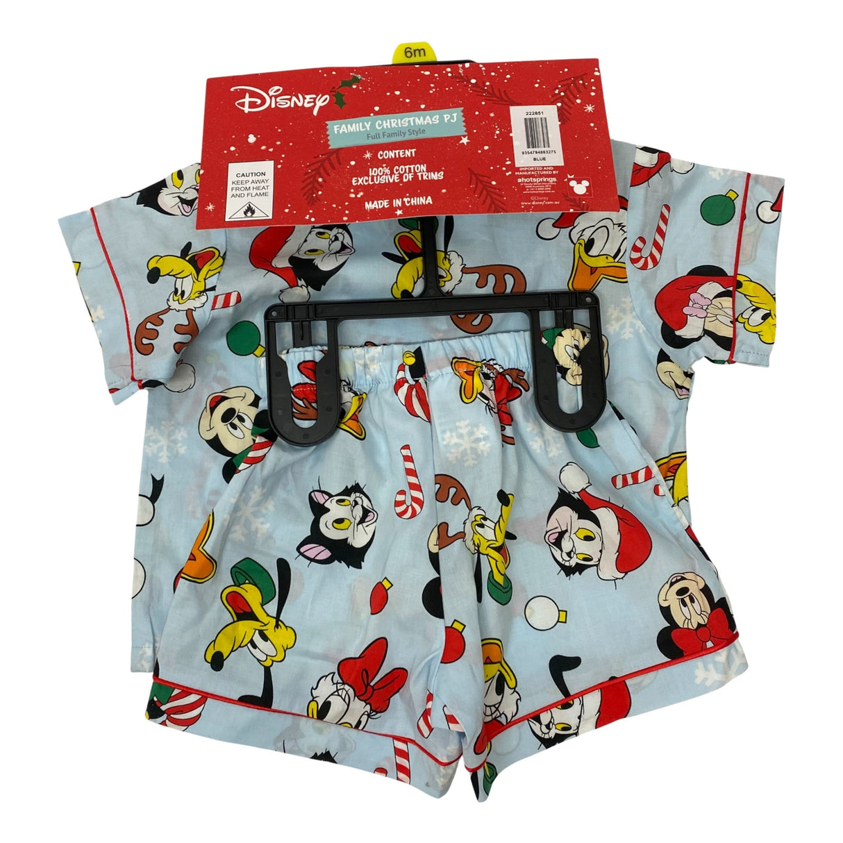 Disney Family Christmas Infants PJ Set - 6 Months