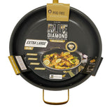 Blue Diamond Extra Large 34cm Frypan with Handle - Gold Edition