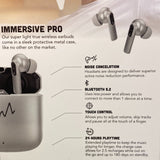 wave Immersive Pro True Wireless Earbuds - Silver