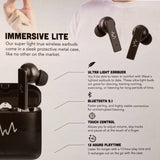 wave Immersive Lite True Wireless Earbuds - Black
