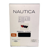Nautica Men's 3 Pack Cotton Briefs SIZE - XXL