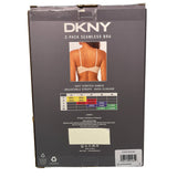 DKNY 2 Pack Seamless Bra Black/Sand SIZE - Small