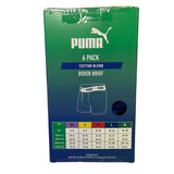 Puma Boy's 6 Pack Boxer Brief SIZE - Extra Large