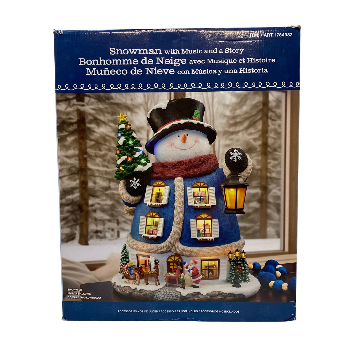 Holiday 51cm Snowman Decoration