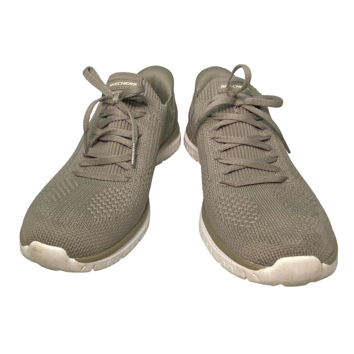 Skechers Women's Swift Fit Virtue Hands Free Sneakers - Taupe SIZE - 38.5