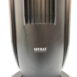 Seville Oscillating Tower Fan With Touch Control Black