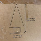 Holiday 1.3m Pre-Lit Artificial Potted Tree