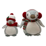 Holiday Plush Penguins (Set of 2)