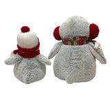 Holiday Plush Penguins (Set of 2)