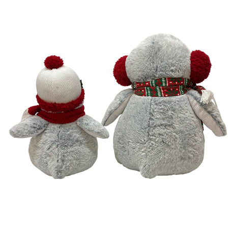 Holiday Plush Penguins (Set of 2)
