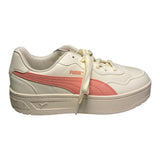 Puma Women's Court Lally Skye Platform Sneakers - Ivory/Pink SIZE - 40.5