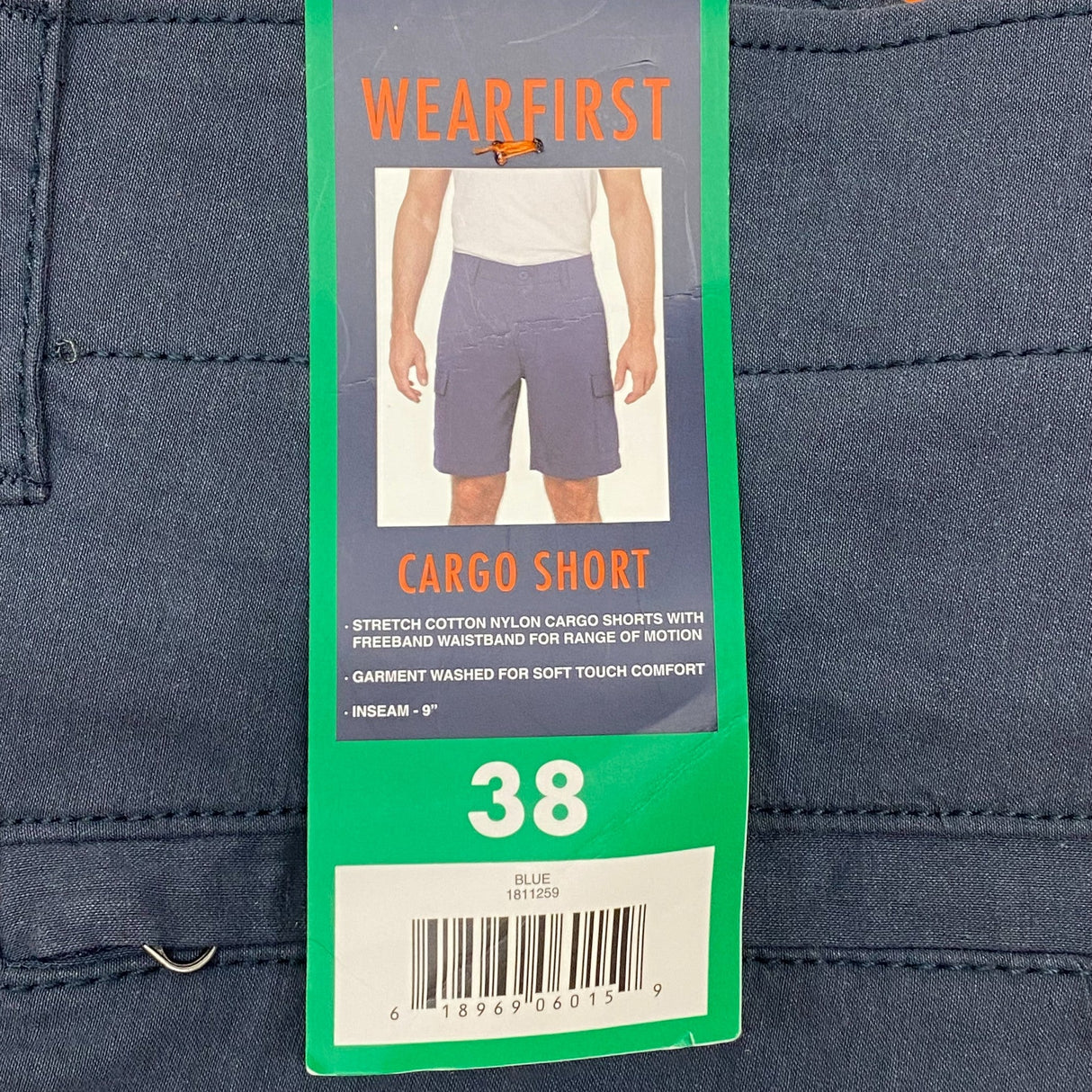 Wearfirst Men's Cargo Short SIZE - 38