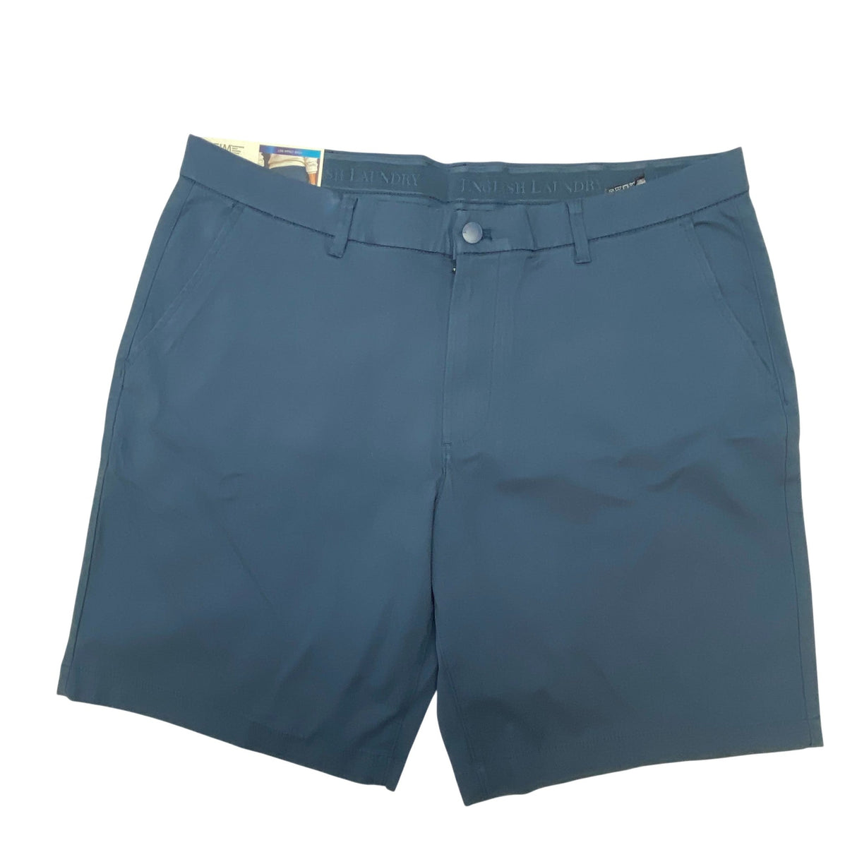 English Laundry Men's Flat Front Short - Medium Blue SIZE - 38