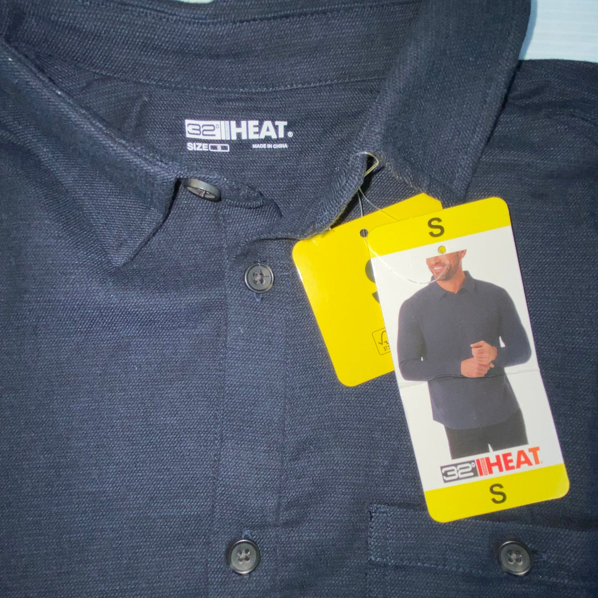 32 Degrees Men's Long Sleeve Shirt SIZE - Small