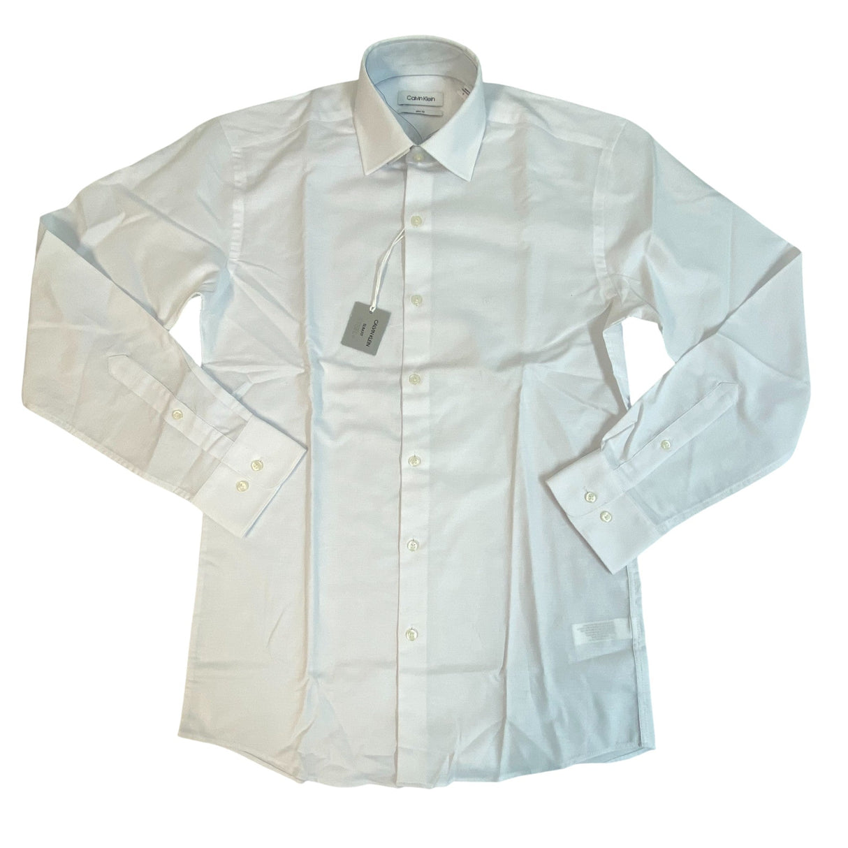 Calvin Klein Men's Steel Slim Fit Dress Shirt SIZE - Small
