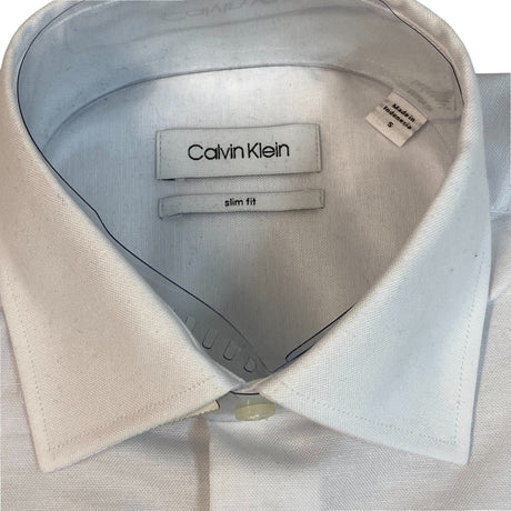 Calvin Klein Men's Steel Slim Fit Dress Shirt SIZE - Small