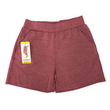 LazyPants Women's Stretch Luxe Shorts - Berry SIZE - Small