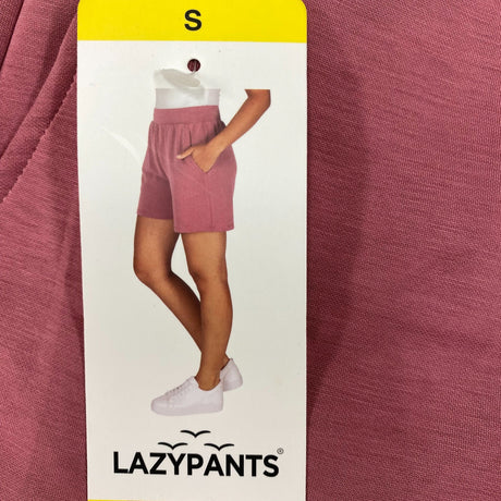 LazyPants Women's Stretch Luxe Shorts - Berry SIZE - Small