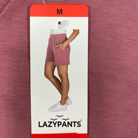 LazyPants Women's Stretch Luxe Shorts - Berry SIZE - Medium