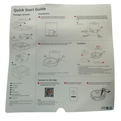 RoboRock Q7 T+ Black Robot Vacuum & Mop Combo