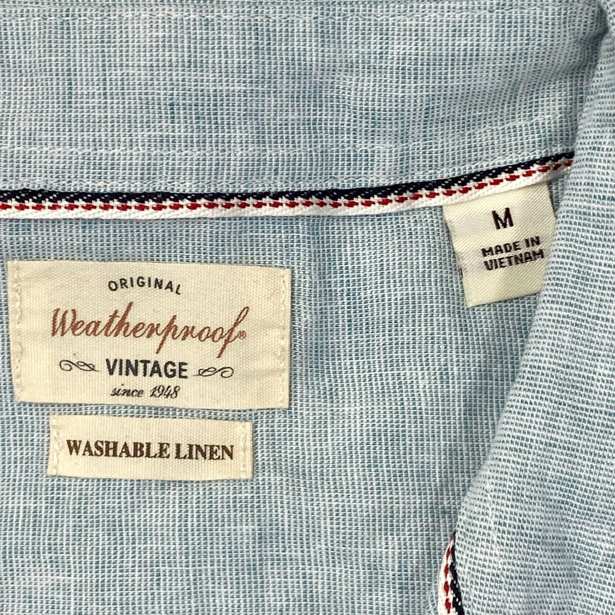 Weatherproof Men's Short Sleeve Button Up Shirt SIZE - Medium