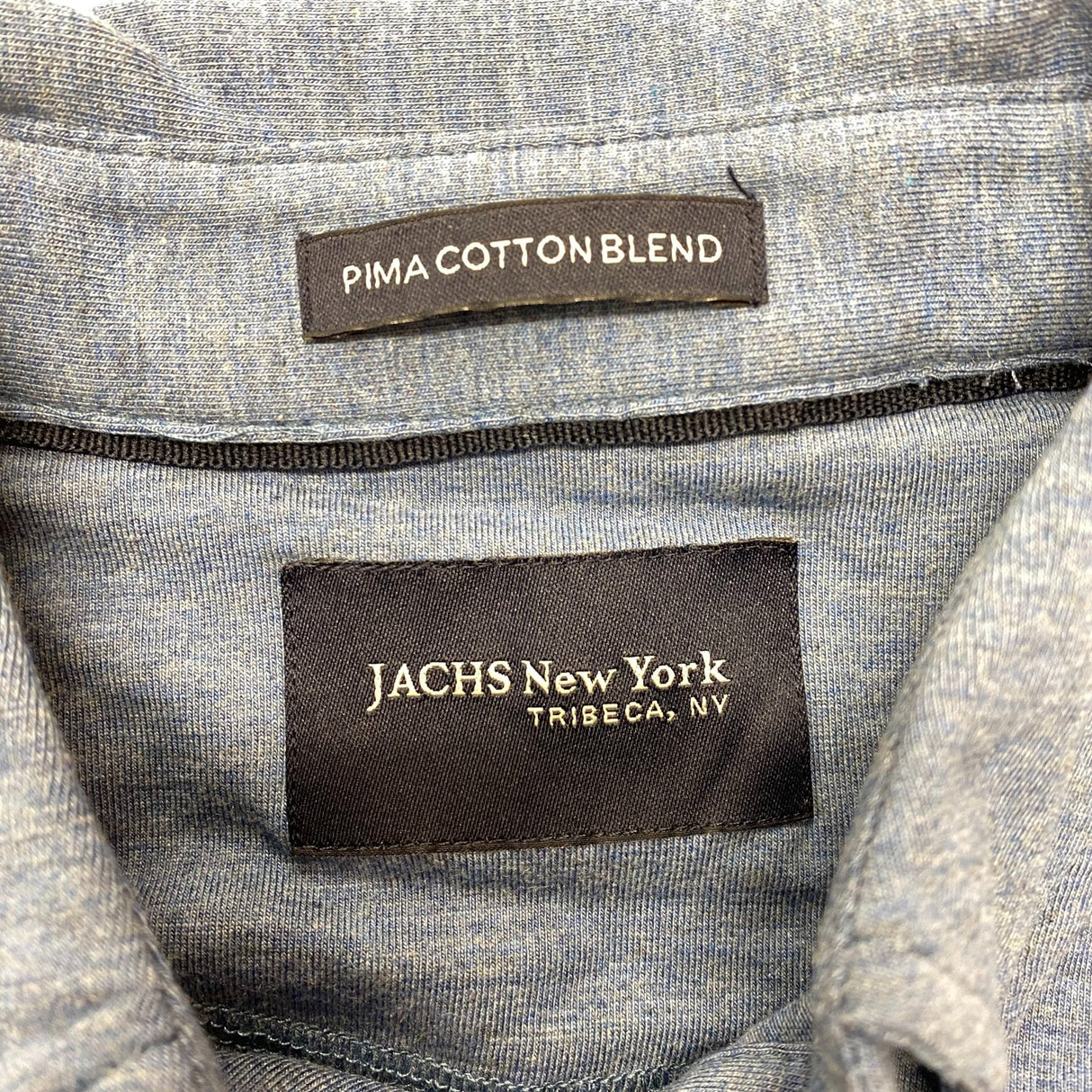 Jachs New York Men's Short Sleeve Pima Cotton Polo Shirt SIZE - Small