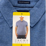 Jachs New York Men's Short Sleeve Pima Cotton Polo Shirt SIZE - Small