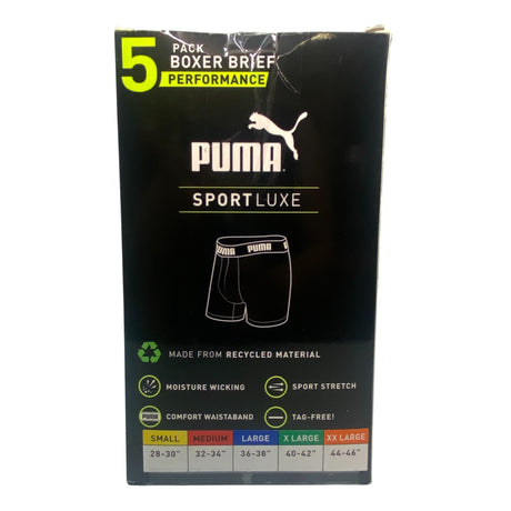 Puma Men's 5x Performance Boxer Brief SIZE - Small